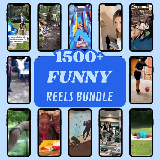 1500+ Viral Engagement Funny Video Vault | Social Media Success Content for Instagram, TikTok, & Shorts (MRR/PLR)
